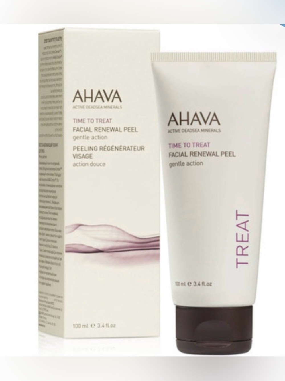 AHAVA Facial Renewal Peel -time to treat